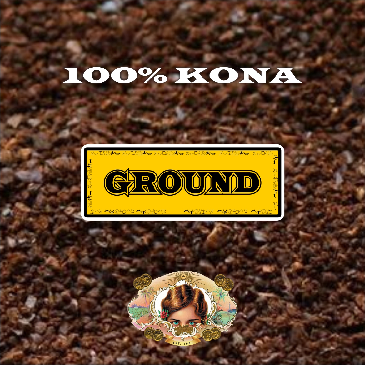 HULA GIRL 100% KONA COFFEE - Kona Ground