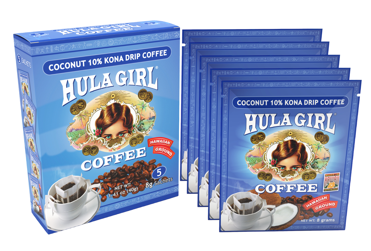 coconut drip coffee