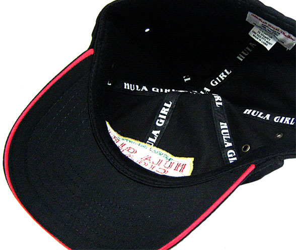 Hula Girl Hat black