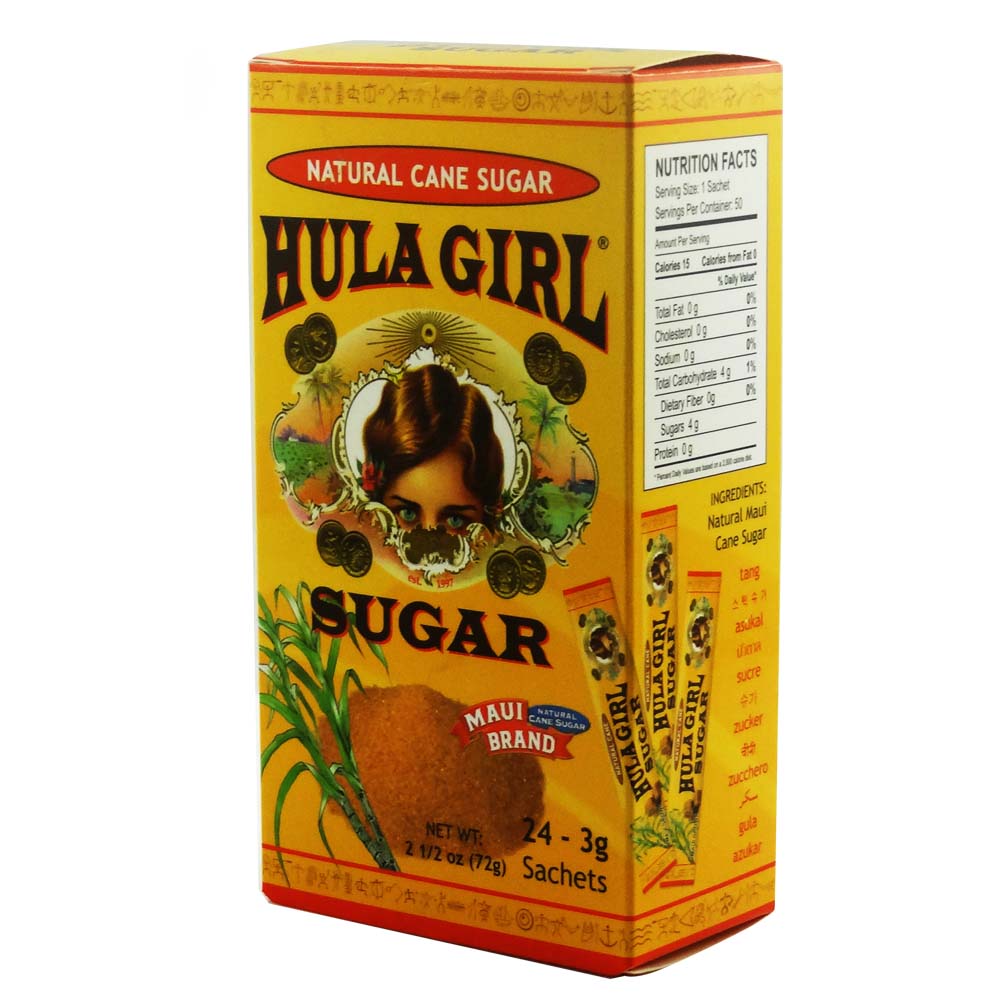 Hula Girl Natural Cane Sugar