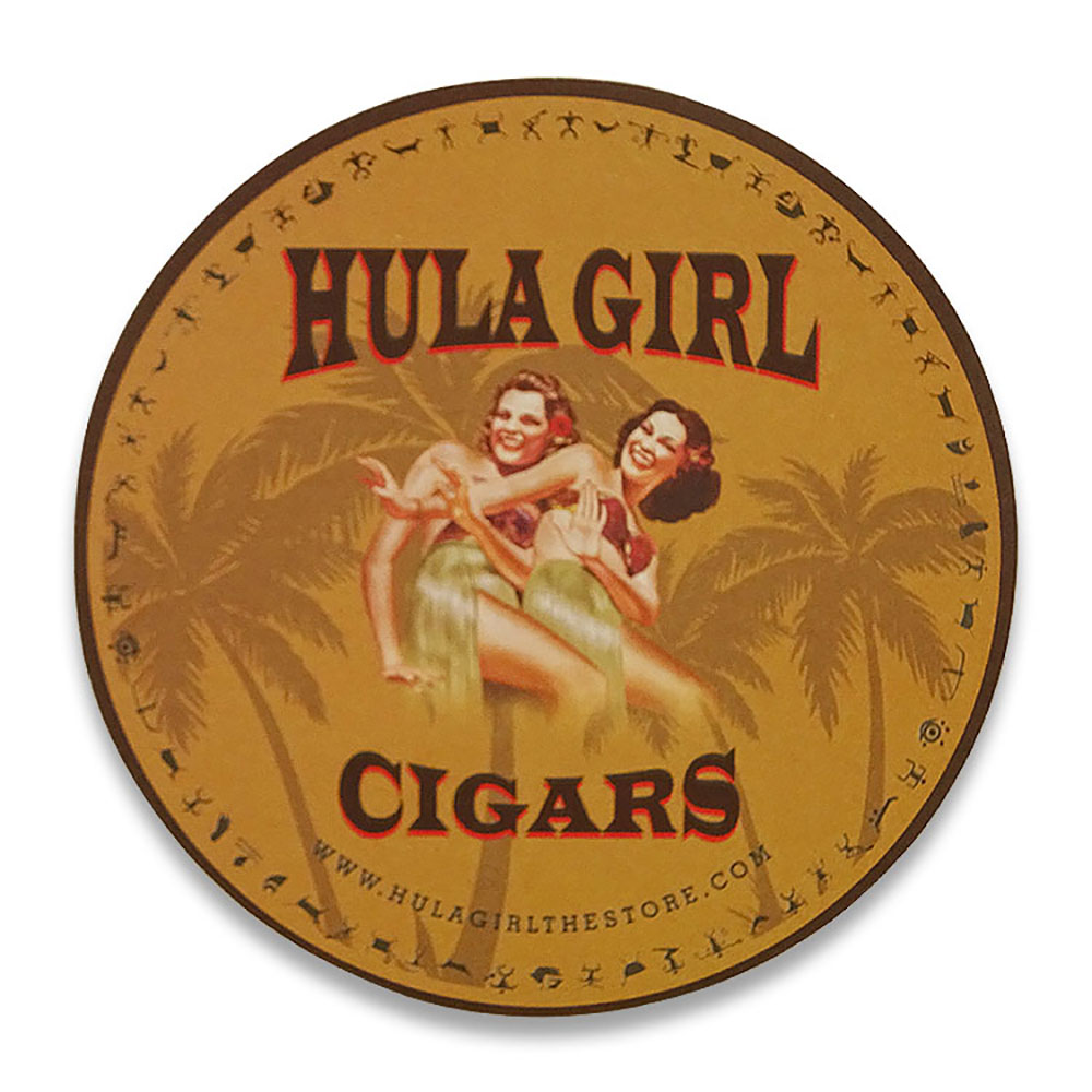 HULA GIRL COASTER