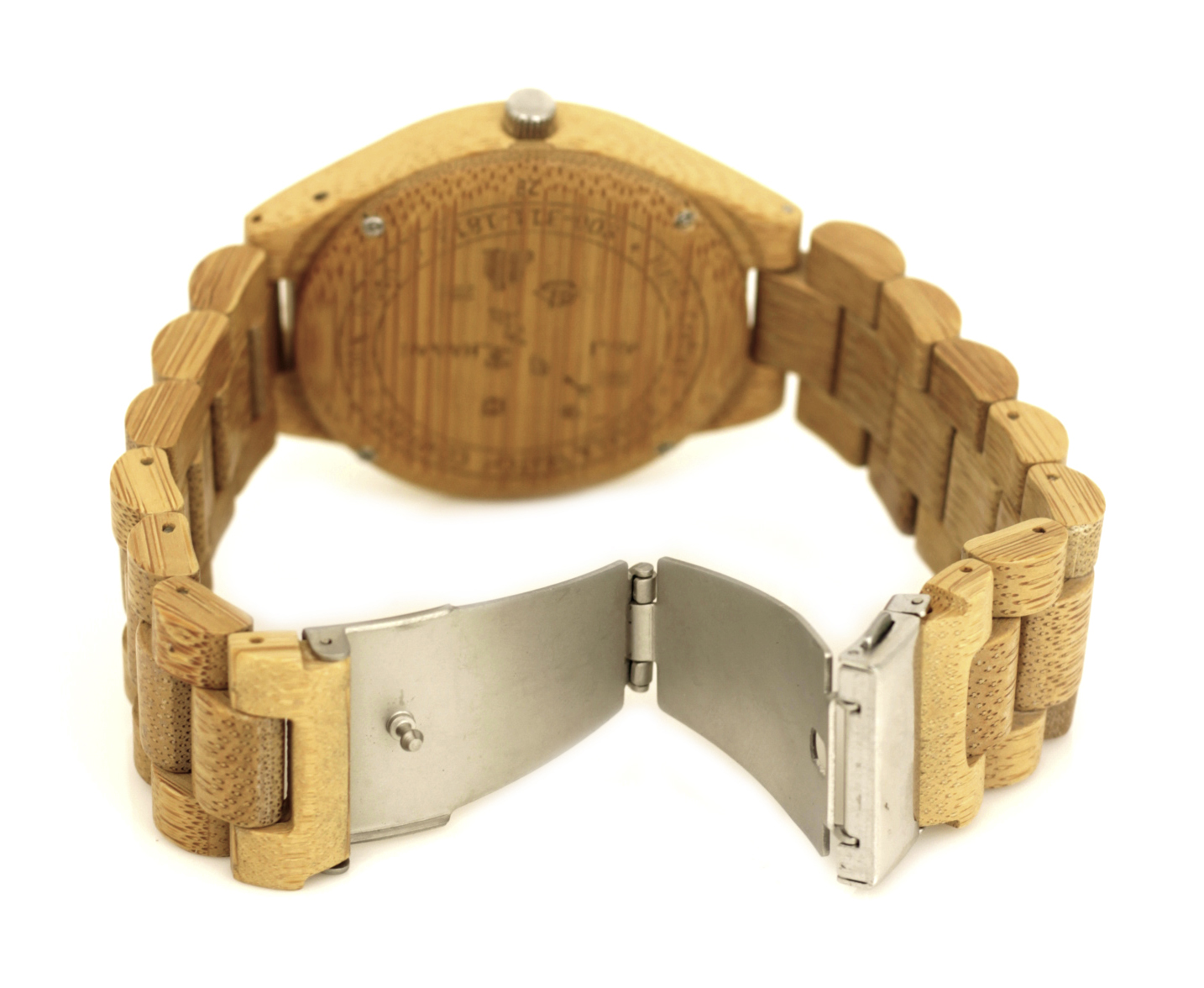 HANDMADE WOODEN WATCH MADE WITH BAMBOO WOOD - KAHALA #29