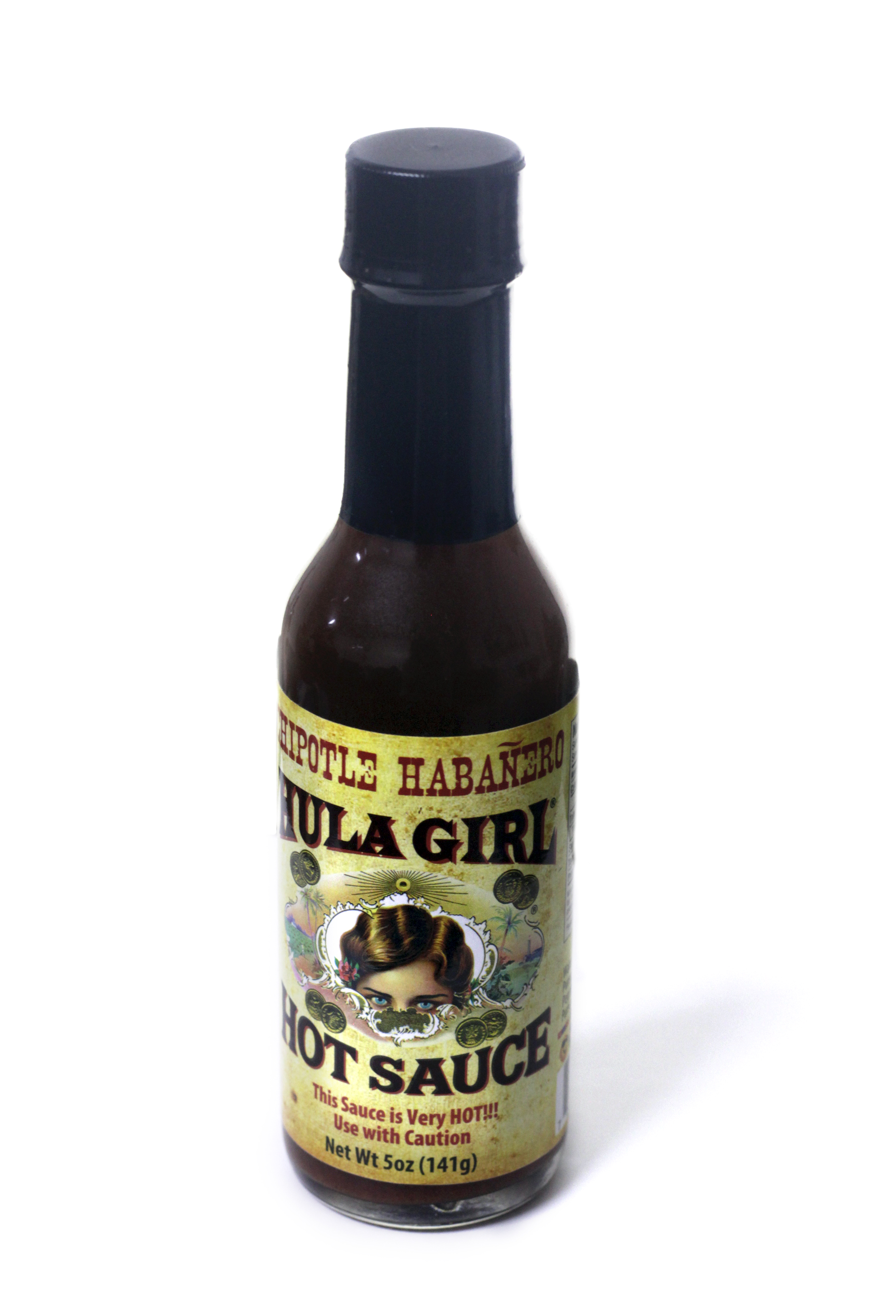 HULA GIRL CHIPOTLE HABAÑERO HOT SAUCE