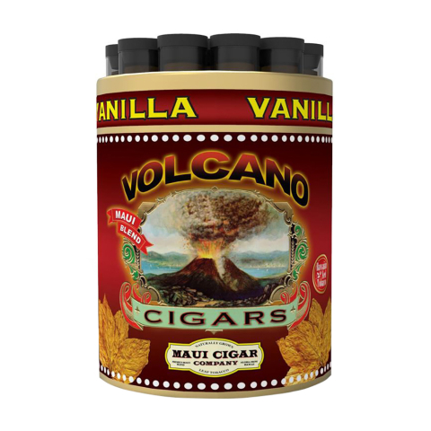 Volcano Flavored Cigars Vanilla Mac Nut TUB OF 15