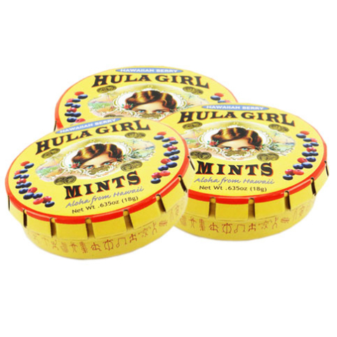HULA GIRL HAWAIIAN BERRY MINTS