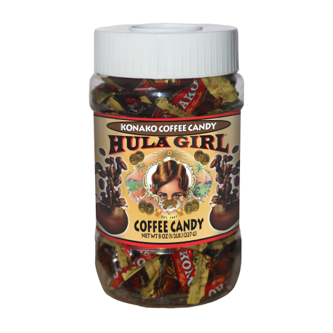 HULA GIRL COFFEE CANDY 8OZ