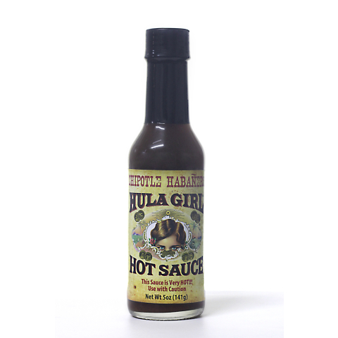 HULA GIRL CHIPOTLE HABAÑERO HOT SAUCE